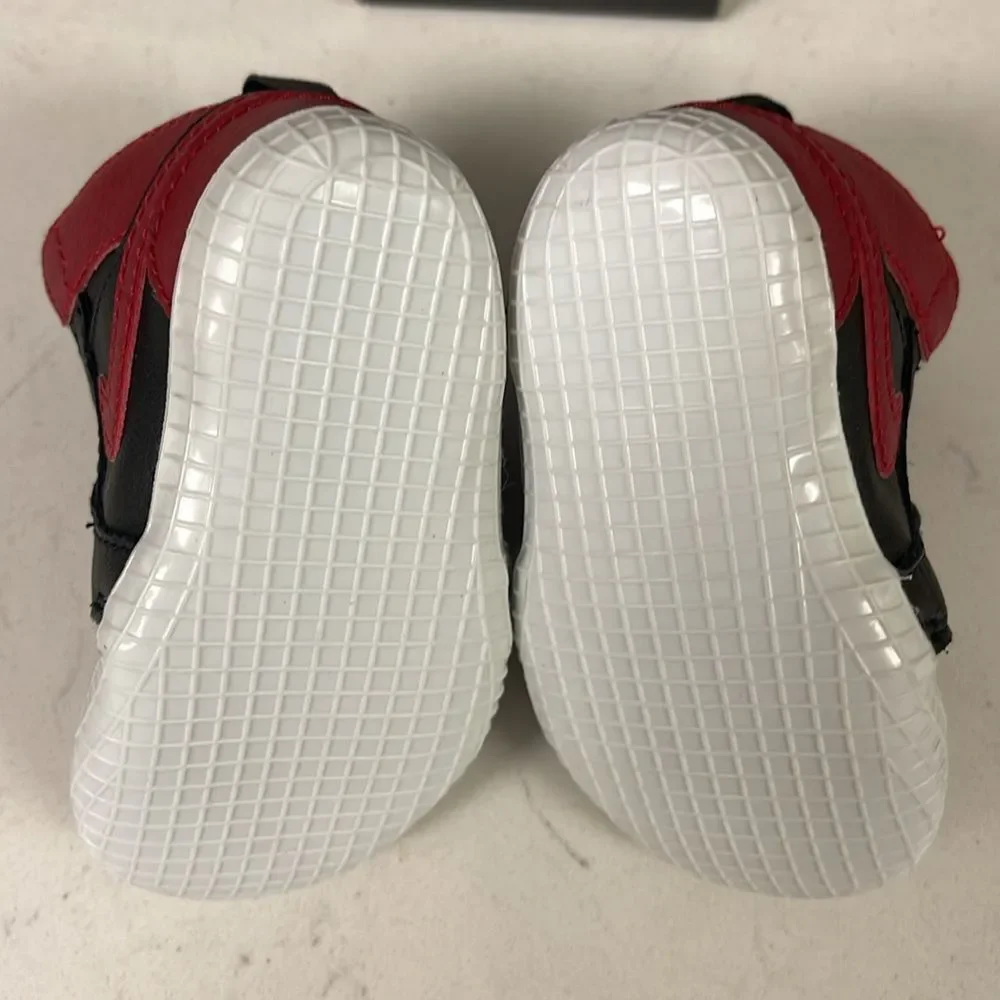 2019 Air Jordan 1 Crib Bootie 'Banned' Size 3C AT3745-023 Red & Black
